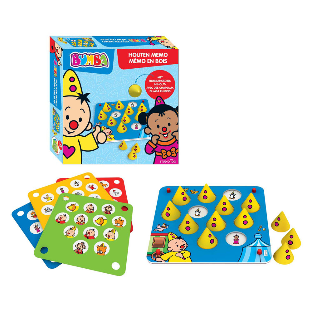 Studio 100 bumba houten memospel