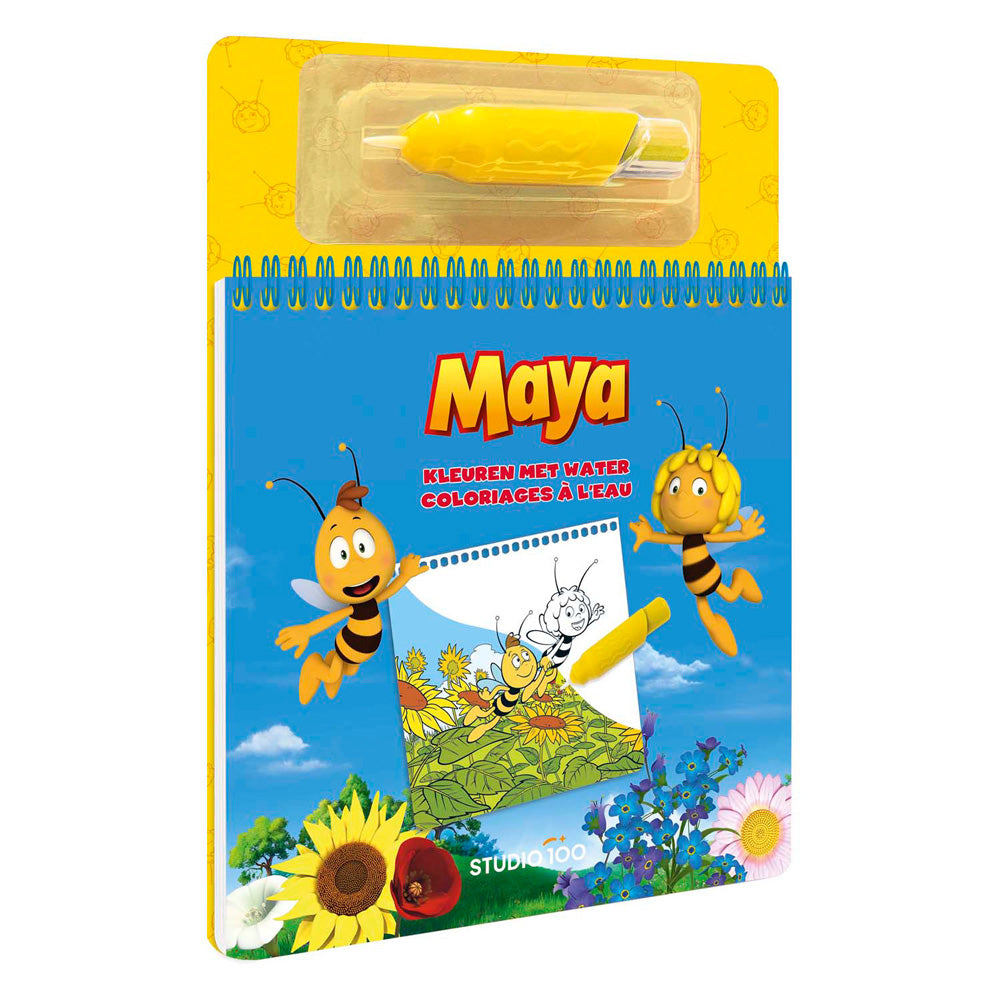 Studio 100 maya kleurboek - kleuren met water