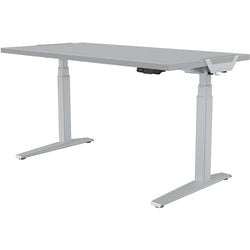 Zit-sta-bureau fellowes levado grijs