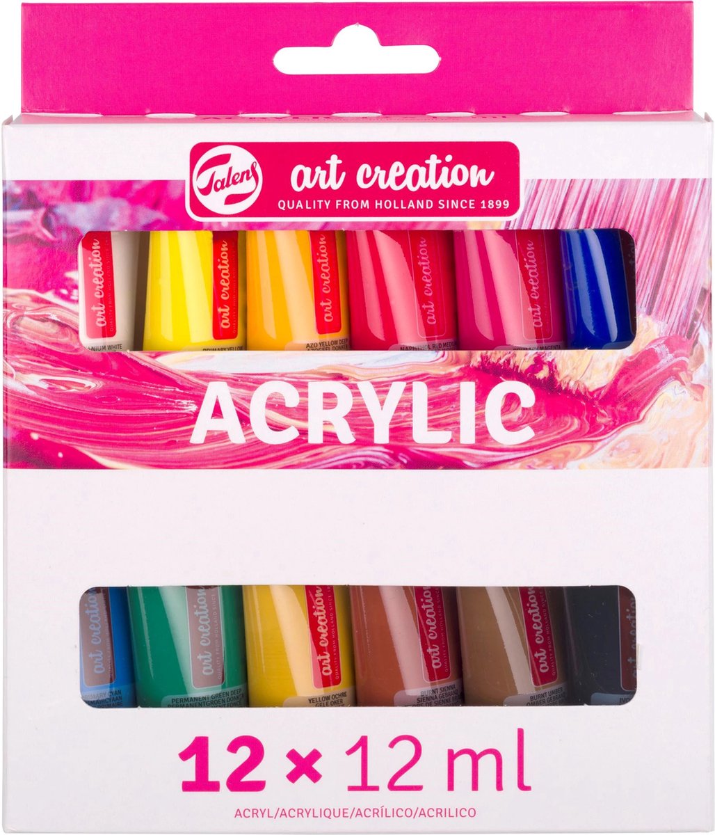 Talens art creation acrylverf set | 12 x 12 ml