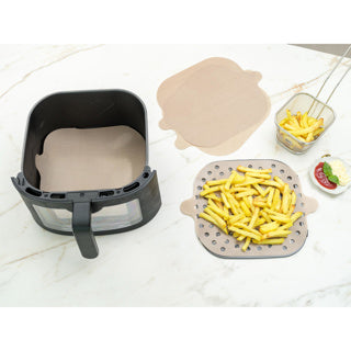 Nostik duo basket airfryer bakvellen 4 stuks 25x14 en 26x14cm | 12 stuks