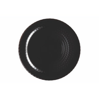 Dessertbord d19 cm pampille zwart | 6 stuks