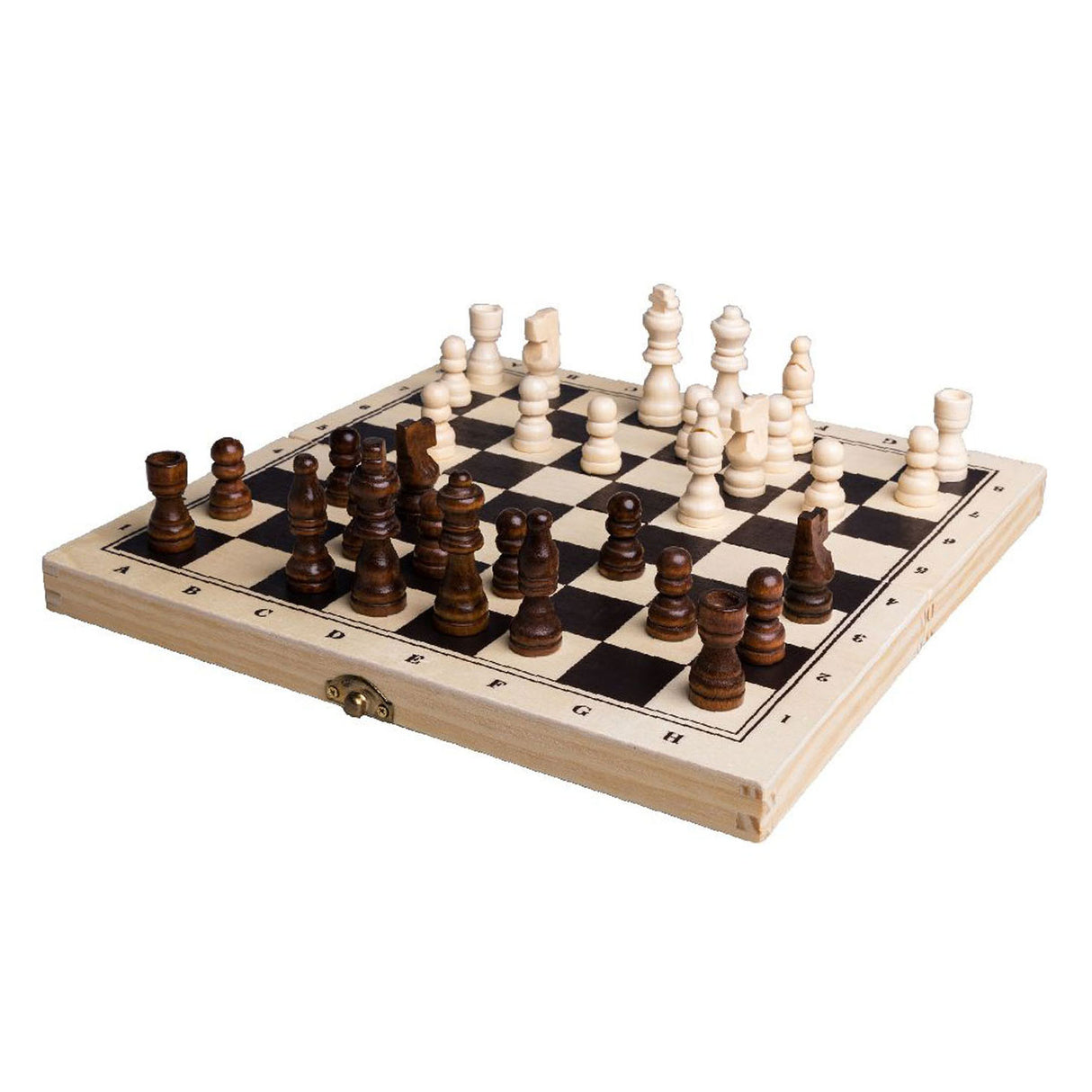 Clown games 3in1 spellendoos hout