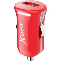 Usb autolader xlayer colour line rood