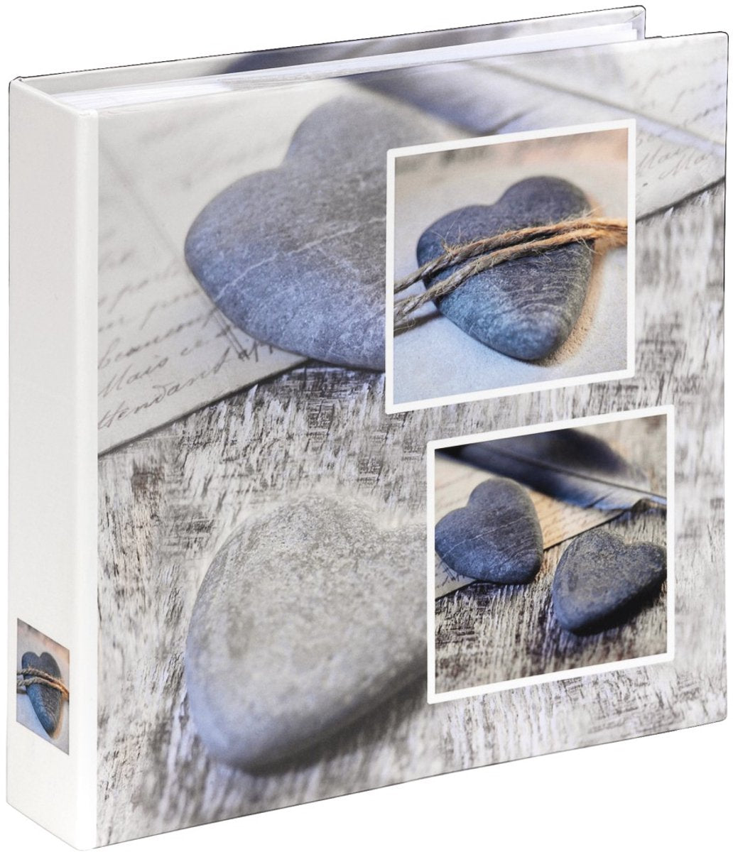 Hama inschuif album - catania - 10x15 - 200 pagina's - grijs