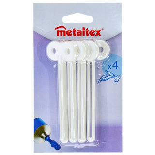 Metaltex tube sleuteltjes 4 stuks | 6 stuks
