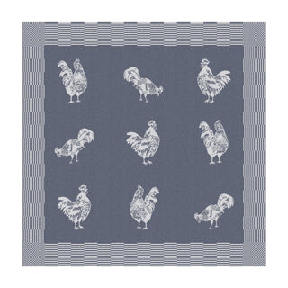 Ddddd theedoek goodmorning 60x65 blue | 6 stuks