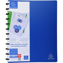Showalbums 86362e blauw 30 hoezen