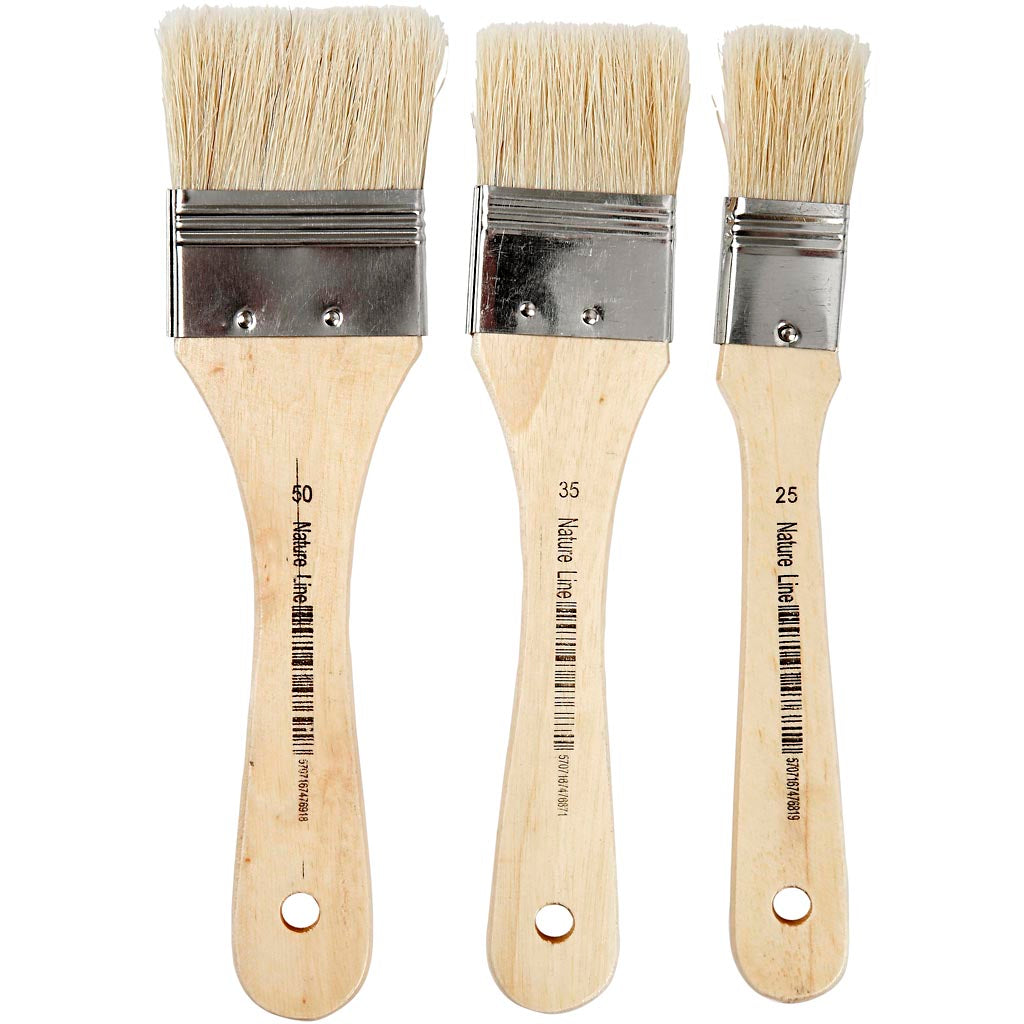 Creativ company https: www.cchobby.nl vernis-lak-kwasten-l-19-cm-b-25-50-mm-plat-3-stuk-1-doos