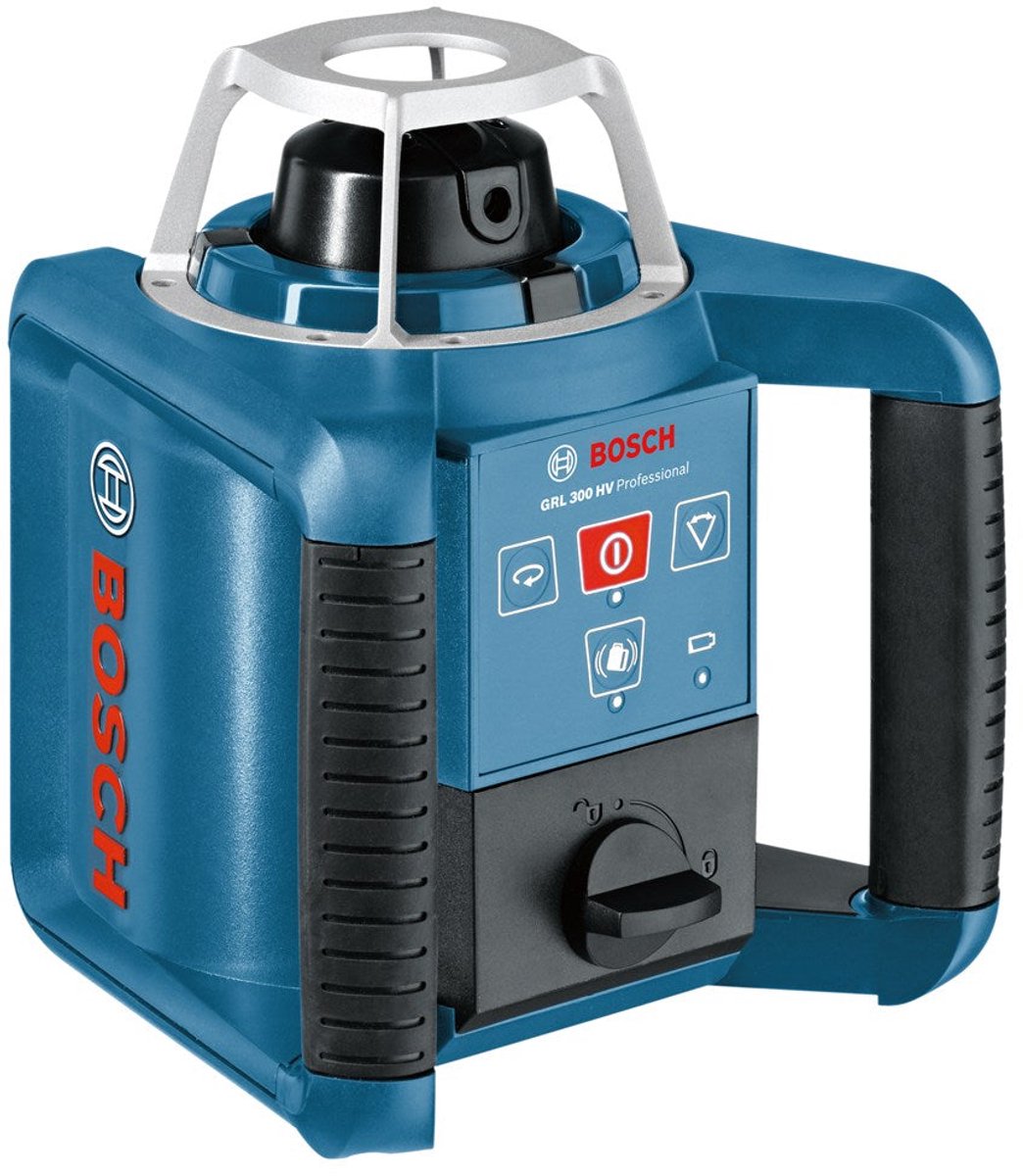 Bosch professional grl 300 hv - rotatielaser - inclusief laserontvanger - oplaadbare batterijen - batterij oplader - l-boxx