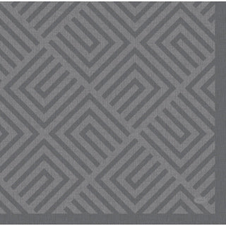 Duni servetten mosaic granite grey 40x40 cm | 12 stuks