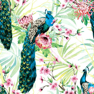 Duni servetten tropic peacock 33x33 cm | 12 stuks