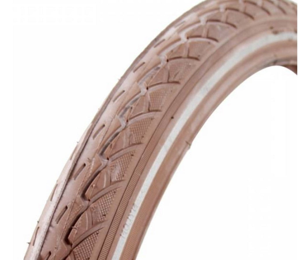 Deli tire buitenbanddeli 24x1.75 47-507 bruin reflectie