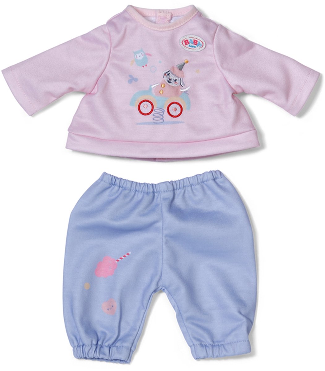 Baby born joggingpak lichtroze (36 cm)