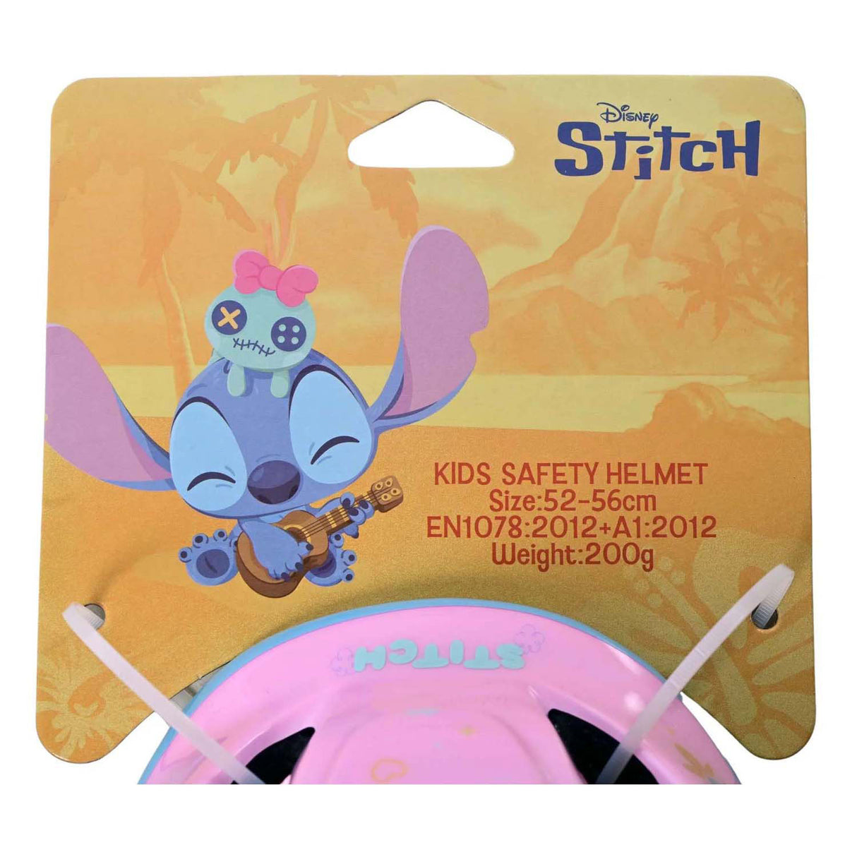 Volare fietshelm stitch roze 52-56cm - 200gr.