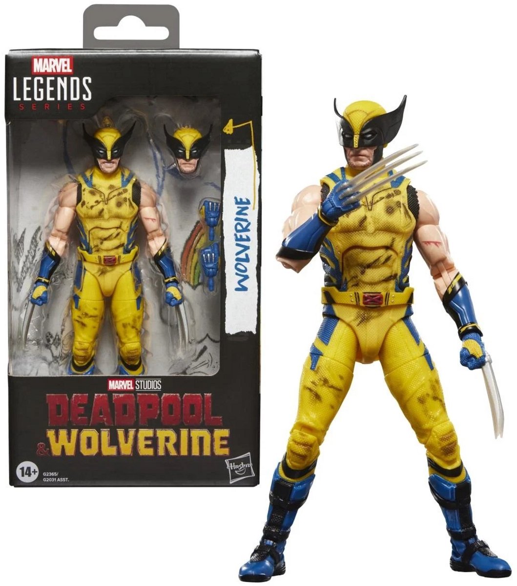 Hasbro deadpool wolverine - wolverine - figure legends series 15cm