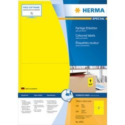 Etiketten herma