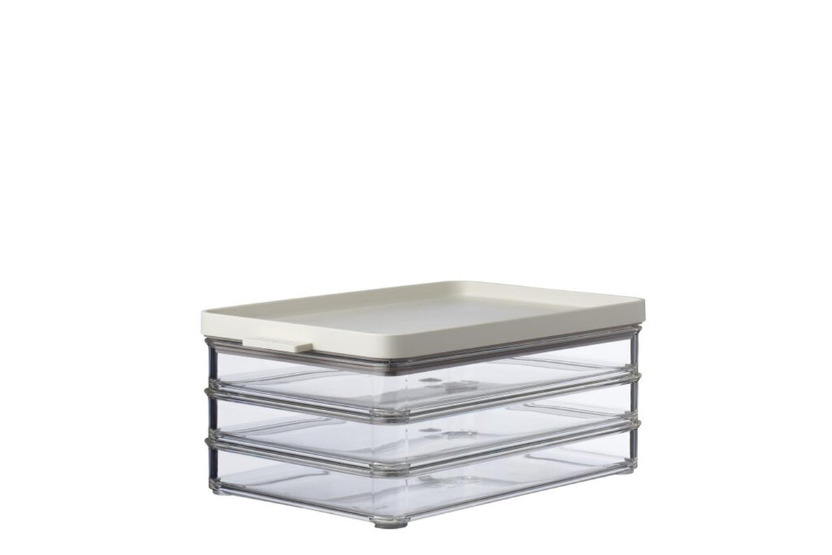Mepal omnia vleeswarendoos 3-laags white
