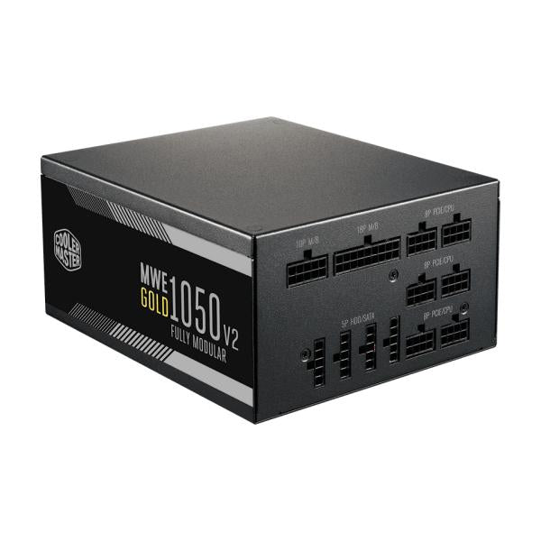 Cooler master mpe-a501-afcag-3eeu mwe gold 1050 v2 black, atx3.1, 1050w, =90% @typical, 3x pcie6+2