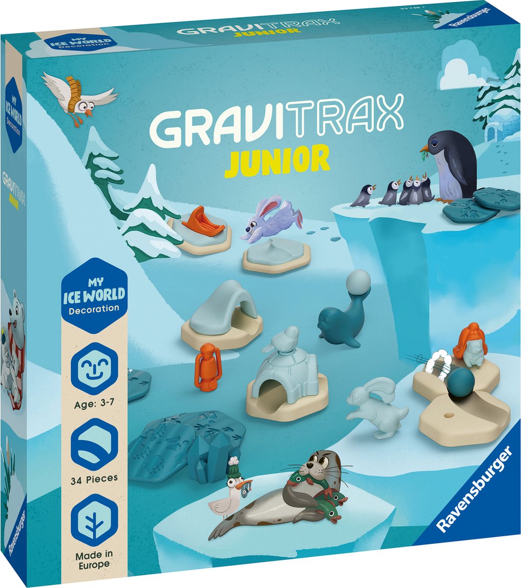 Gravitrax junior uitbreidingsset ijs