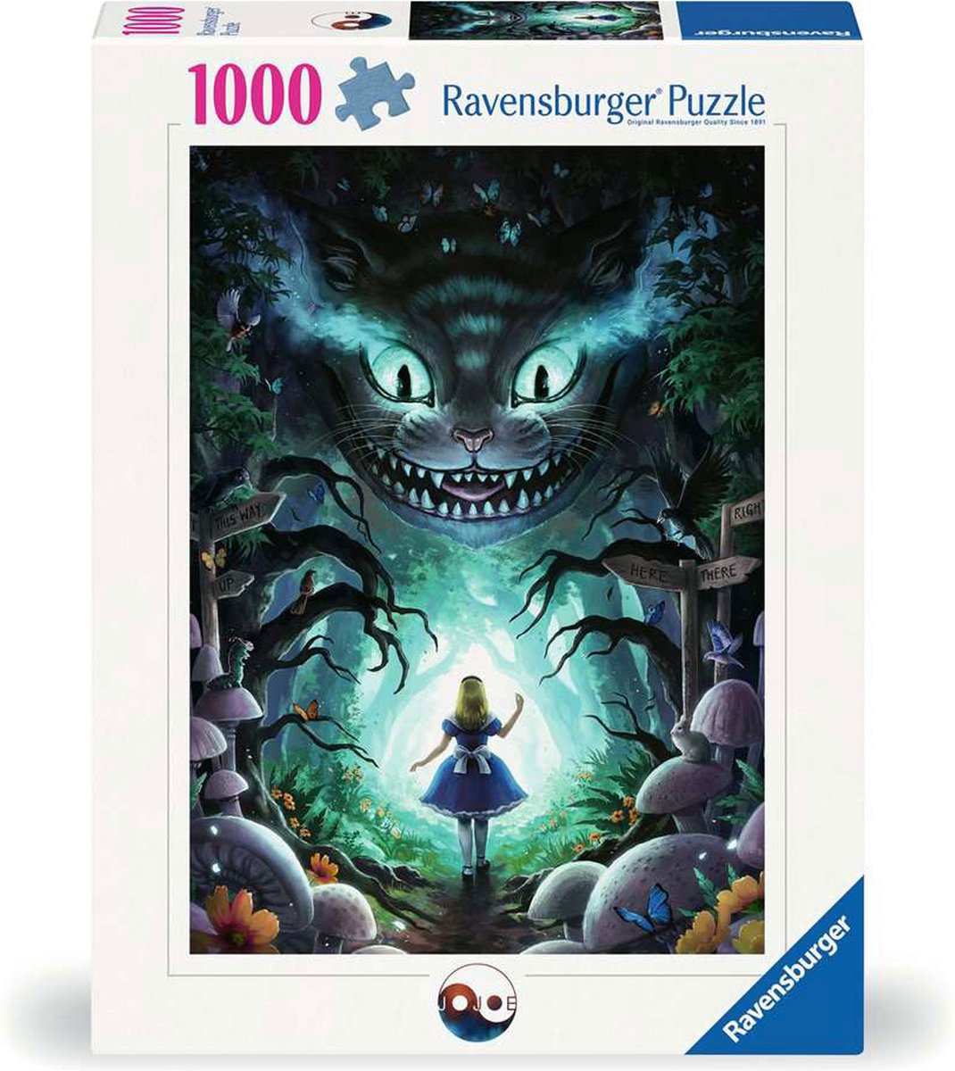 Ravensburger puzzel disney legpuzzel alice in wonderland - 1000 stukjes.