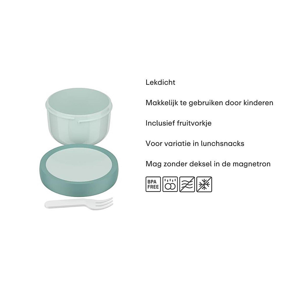 Mepal unicorn glow fruitbox 300ml