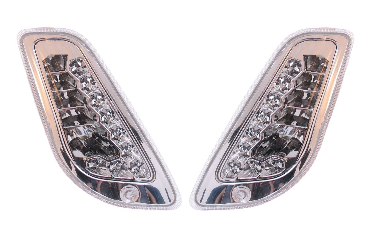 Edge knipperlichtset vespa lx-50 125 150 clear line led - links en rechts voor