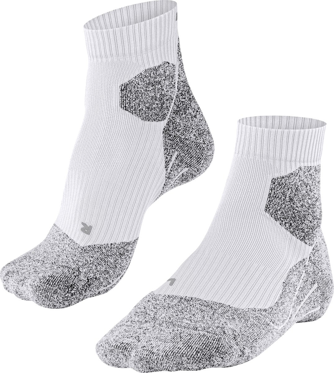 Falke ru trail hardloopsokken anti blaren, lichte padding functioneel garen sportsokken dames wit - maat 39-40