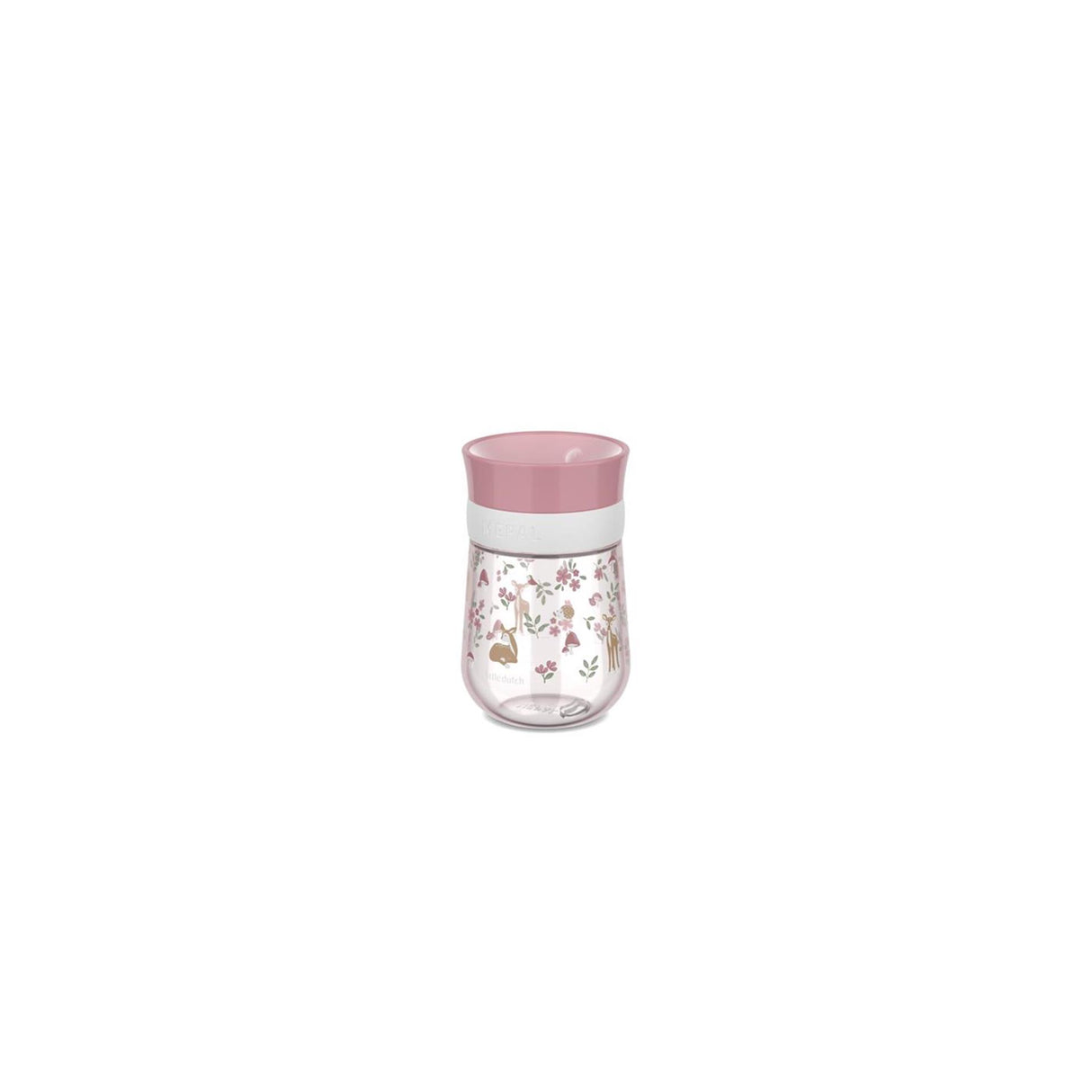 Mepal mio 360° drinkbeker little dutch - 300 ml - makkelijk vast te houden - kinderservies - fairy garden