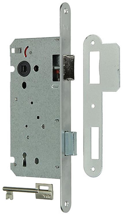 Yale 1019030 - 1 dubb.insteekslot afger.hk. l r a1353 60mm | 1 stuks