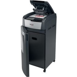 Papierversnipperaar rexel optium auto-feed grijs