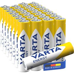 Batterijen energy aaa varta 30 stuks
