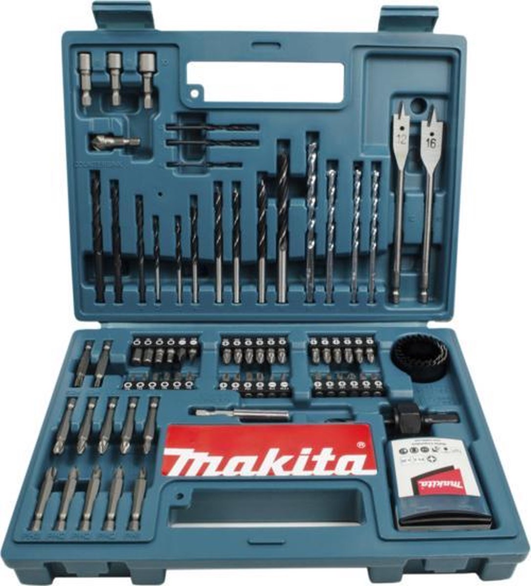 Makita accessoires b-53811 bit- en boren set 100-delig - b-53811