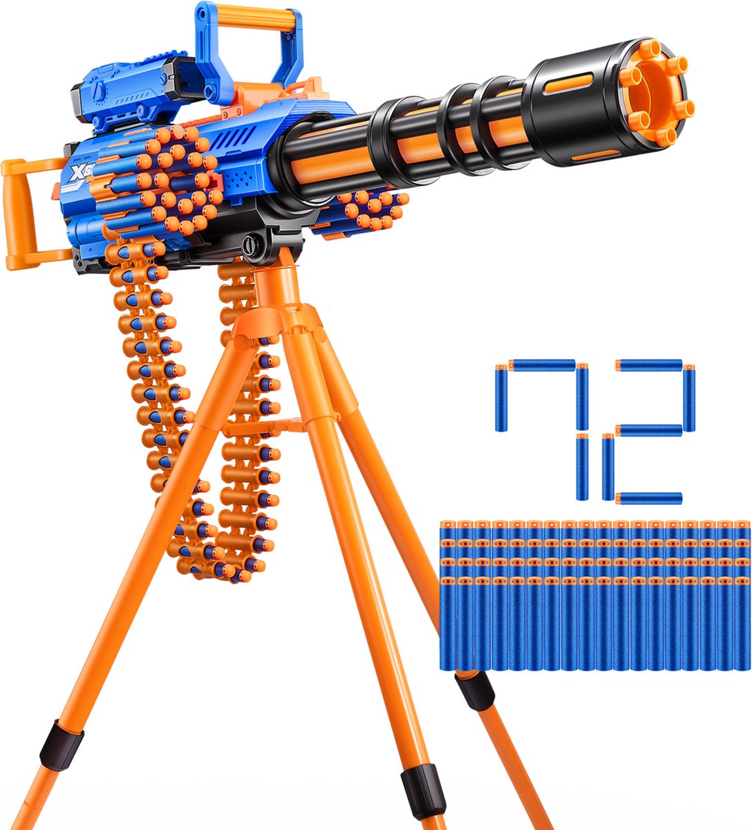 Xshot zuru x-shot insanity motorized rage fire blaster - 72 pijlen