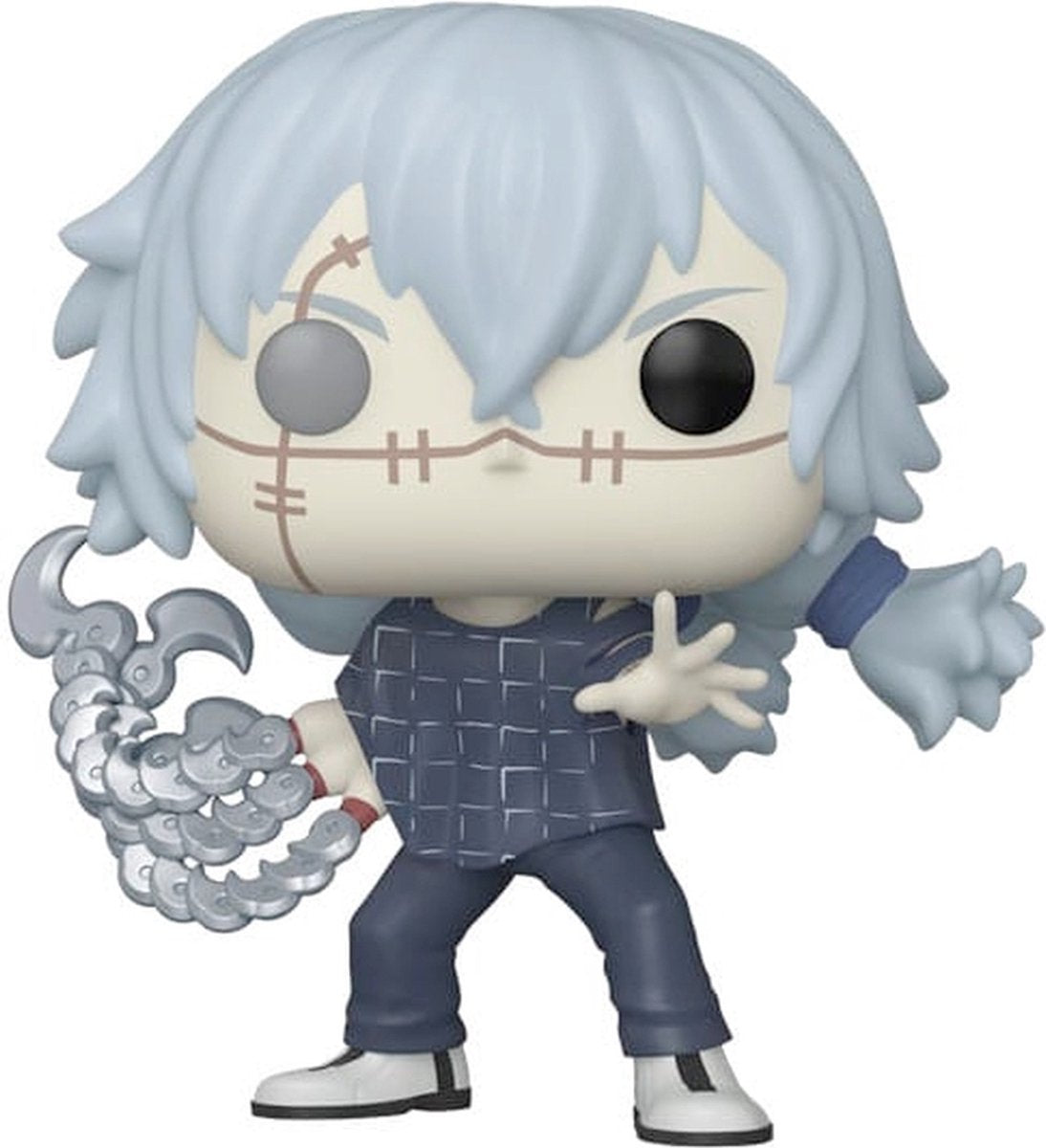 Funko jujutsu kaisen - pop buddy! animation mahito (new arms) 9 cm verzamelfiguur - multicolours