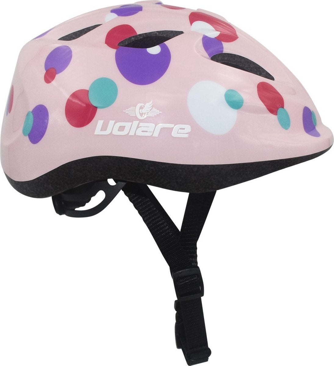 Volare fietshelm - kids - roze - 47-51 cm