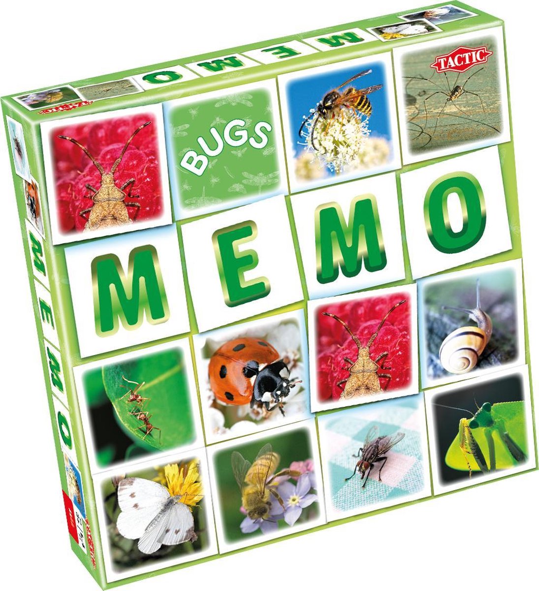 Tactic memory - kaartspel - memo - insecten