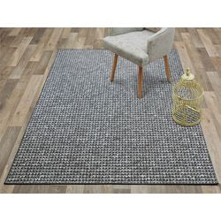 Vloerkleed floordirekt step grandeur grijs