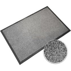 Droogloopmat sky monochrome zilver