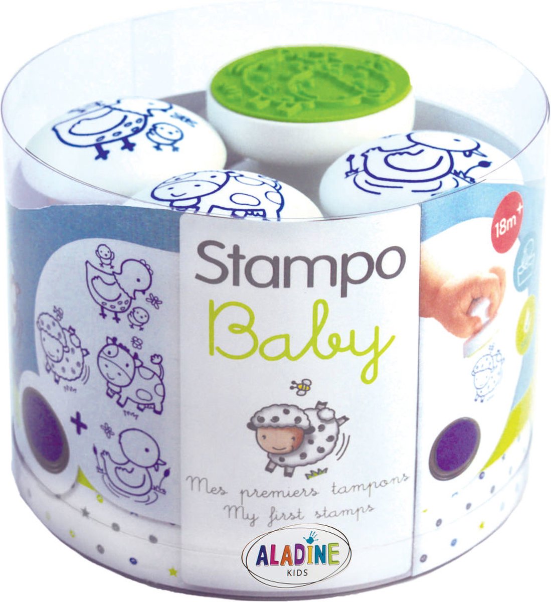 Aladine - stampo baby boerderij dieren