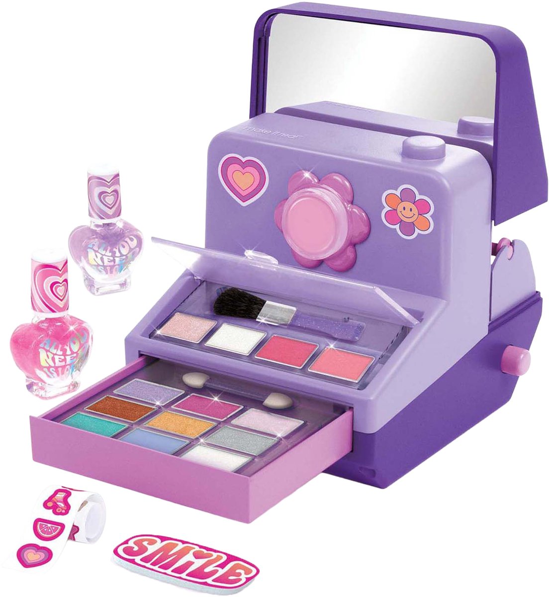 Make it real - instant glamour camera make-up set met spiegel