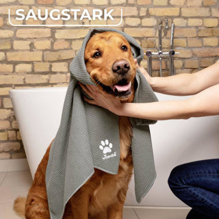 Vileda petpro microvezelhanddoek xl - absorberend en sneldrogend - honingraatstructuur - maat xl