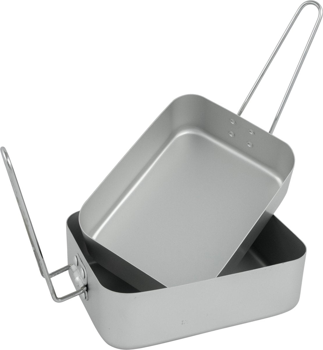 Bo-trail pannenset - gamelle - 2-delig - aluminium