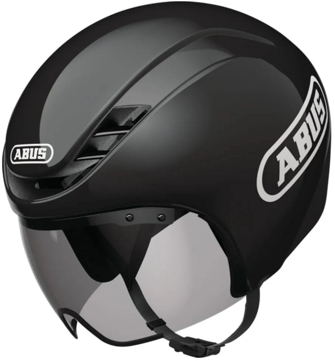 Abus helm gamechanger tt 1.1 shiny black l 57-61cm