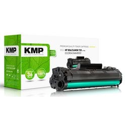 Tonercartridge kmp hp 85a canon 725 zwart