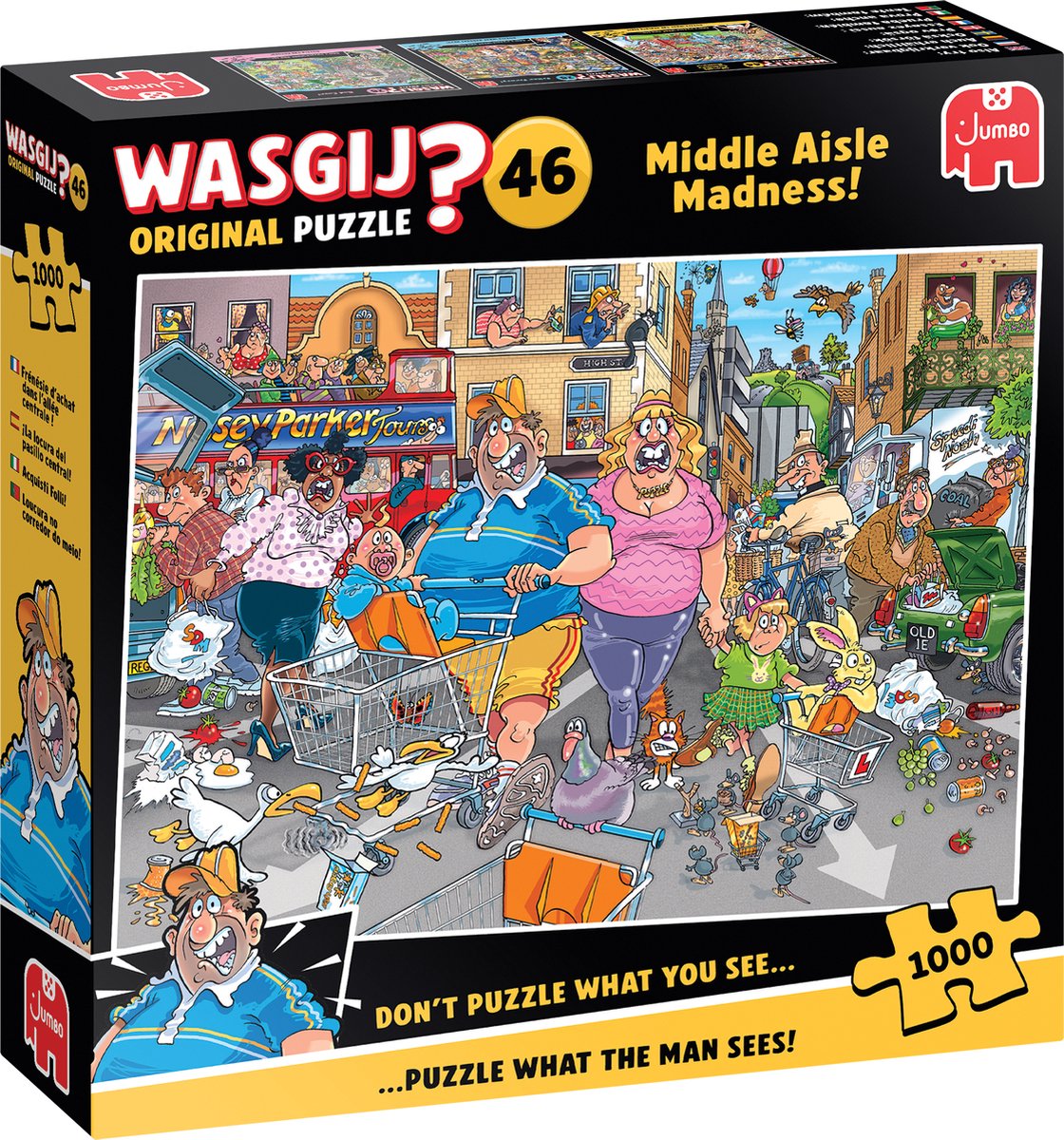Wasgij original 46 legpuzzel - buitenkansjes!, 1000st.