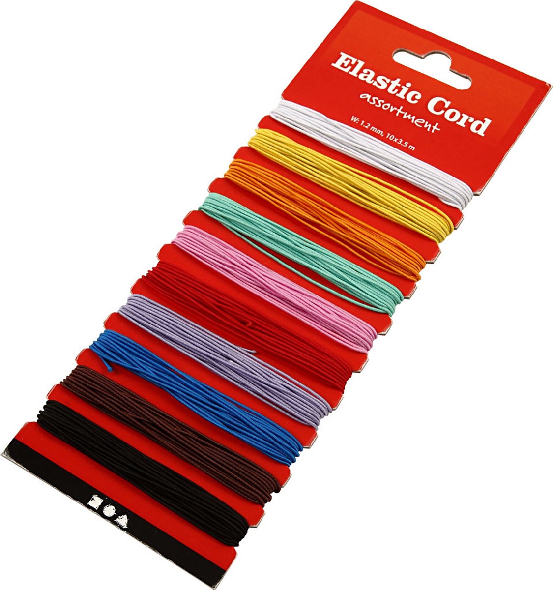 Creativ company elastiek kleur dikte 1mm, 10x3,5m