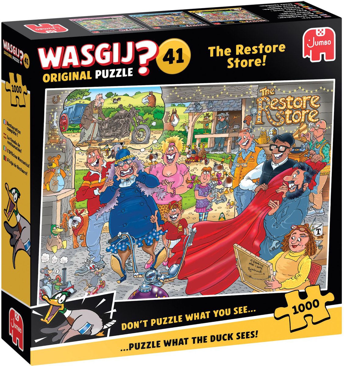 Wasgij original 41 - de herstelwinkel! - 1000 stukjes puzzel - legpuzzel