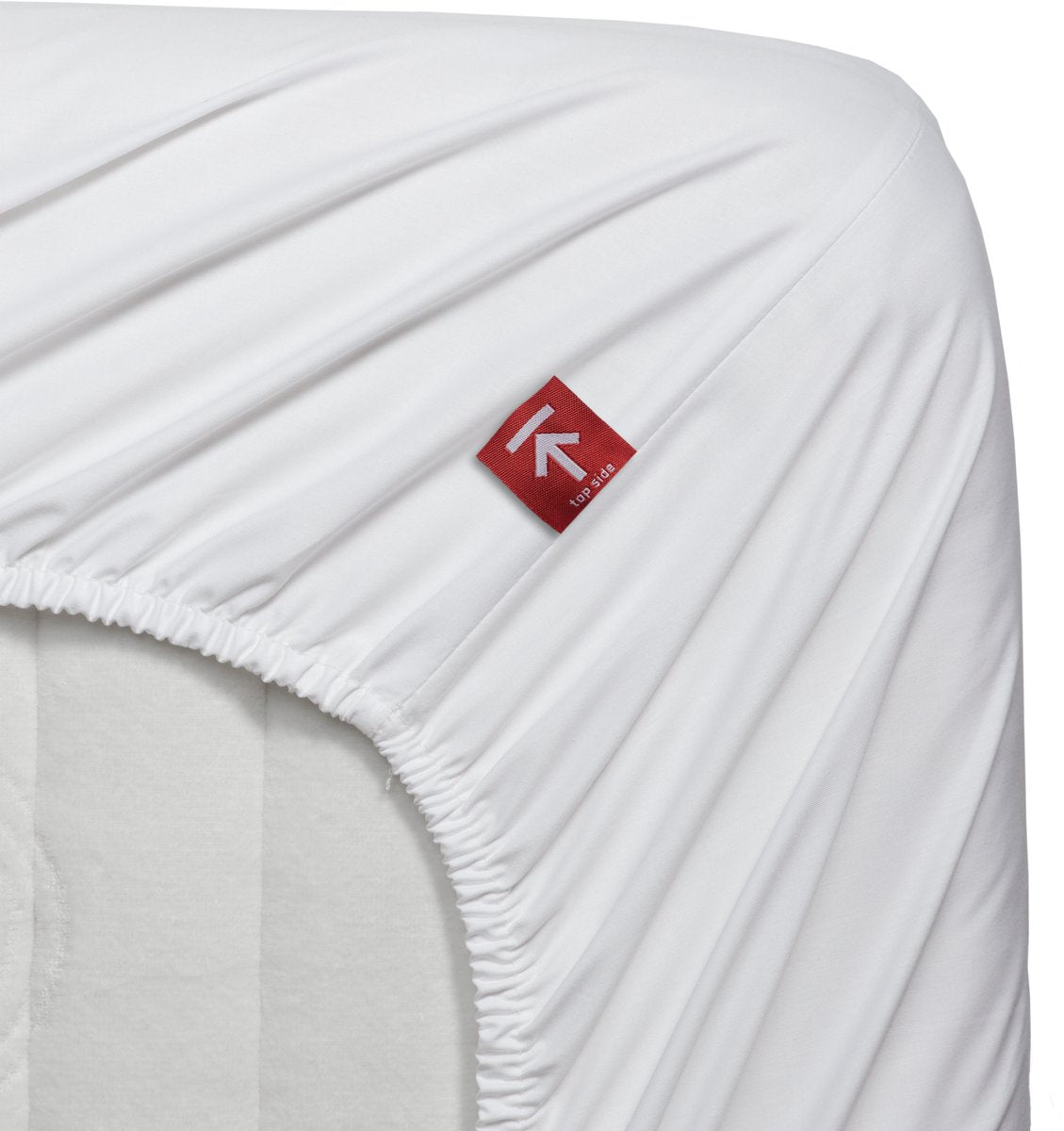 Beddinghouse - percale-katoen - split-topper - hoeslaken - 160x200 cm - wit