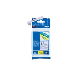 Labeltape brother tze-mqf31 zwart, paars